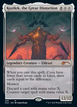 Kozilek, the Great Distortion x1 - Secret Lair Drop Series - NM-Mint, English - - Image 1
