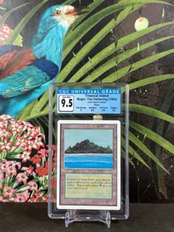 Tropical Island (CGC GEM MINT 9.5 - POP 1 of 5) - MTG Unlimited Edition - RareCo - Image 3
