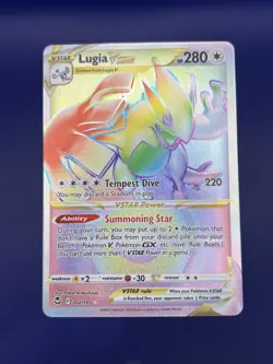 Lugia VSTAR 202 Silver Tempest Secret Rare Pokemon TCG - NM - Image 1