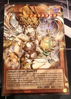 Yugioh! 1x Phara the Primordial Goddess Extended Art CORI-EN022 Ultra Rare NM - Image 1