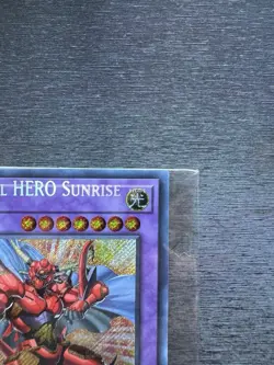 YuGiOh! Elemental Hero Sunrise LDS3 - Error Misprint Name Shift SEALED NEW - Image 4