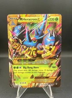 M Heracross EX (Secret) 112/111 XY - Furious Fists Holo - Image 1