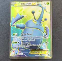 [LP] Heracross EX 105/111 XY Furious Fists Ultra Rare Holo Full Art - Image 1