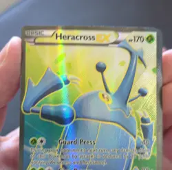 [LP] Heracross EX 105/111 XY Furious Fists Ultra Rare Holo Full Art - Image 3