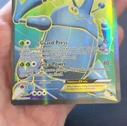 [LP] Heracross EX 105/111 XY Furious Fists Ultra Rare Holo Full Art - Image 5