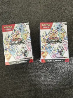 Pokemon TCG Prismatic Evolutions Booster Bundle x 2 Brand New Factory Sealed - Image 1