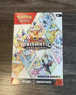 Pokemon Tcg Prismatic Evolutions Booster Bundle Brand New Sealed - Image 1