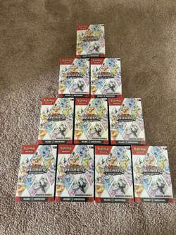 Pokemon TCG: Prismatic Evolutions Booster Bundle x10 | Brand New & Sealed - Image 1