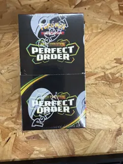 Pokemon Mega Evolution Perfect Order Half Booster Box Factory Sealed - Image 1
