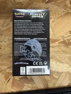 Pokemon Mega Evolution Perfect Order Half Booster Box Factory Sealed - Image 3