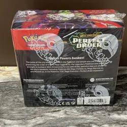 Pokemon TCG Mega Evolution Perfect Order Sealed Booster Box 36 Cards English - Image 2