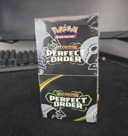 Pokemon TCG Mega Evolution: Perfect Order Half Booster Box New and Sealed - Image 1