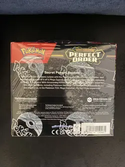 Pokemon TCG Mega Evolution Perfect Order Booster Box 36 Packs - Sealed - Image 3
