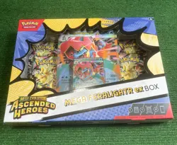 Pokemon TCG: Mega Evolution—Ascended Heroes Mega Feraligtr Ex Box - Image 1