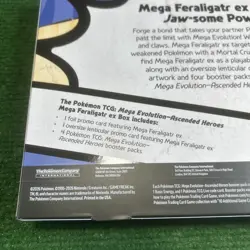 Pokemon TCG: Mega Evolution—Ascended Heroes Mega Feraligtr Ex Box - Image 4