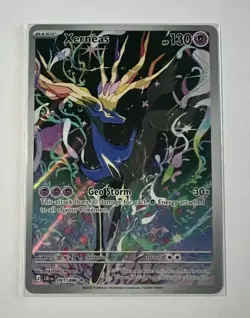 Xerneas Illustration Rare Holo ME:04 Chaos Rising 091/086 NM Pokemon English - Image 1