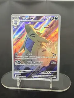 Tyranitar 222 Paldea Evolved Illustration Rare Pokemon TCG - NM 🔥 - Image 1