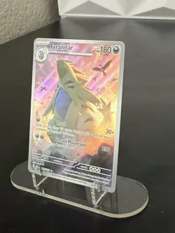 Tyranitar 222 Paldea Evolved Illustration Rare Pokemon TCG - NM 🔥 - Image 2