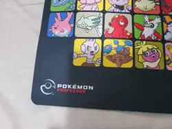 Play Pokemon Professor Program Black Johto Playmat 2025 New Art Espeon Umbreon - Image 2