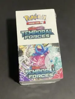 Pokemon TCG: Scarlet and Violet Temporal Forces Half Booster Box 18 packs - Image 1