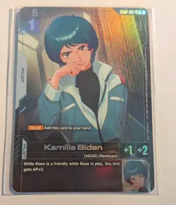 Gundam Card Game - GD02-097 - Kamille Bidan (Newtype Challenge 2025) - Image 1