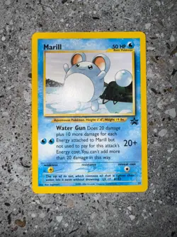 Pokemon TCG Cards Marill 29 WOTC Black Star Promo EXC-NM - Image 3