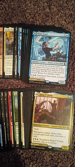 Magic the Gathering - Marvel Superheroes 200+ Card Lot Mythic, C, ,UC, T, L - Image 5