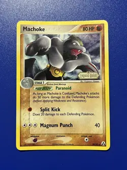 STAMPED Machoke 39/92- Legend Maker 2006- Reverse Holo- NM/LP- Pokemon TCG - Image 1