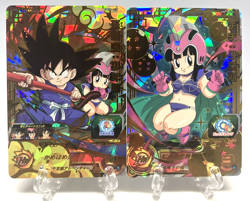 Dragon Ball Heroes UM10-012 UM10-016 Kid Goku & Young Chi-Chi UR Card Set Japan - Image 1