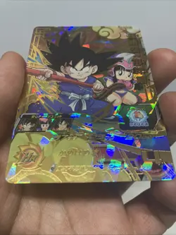 Dragon Ball Heroes UM10-012 UM10-016 Kid Goku & Young Chi-Chi UR Card Set Japan - Image 3