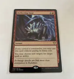 MTG Deflecting Swat 030/322 Commander 2020 C20 Rare Instant NM/LP Non-Foil - Image 1