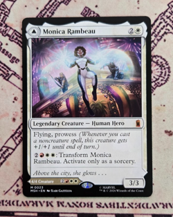 MTG Monica Rambeau Marvel Super Heroes NM - Image 1