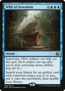 Whir of Invention NonFoil Aether Revolt 49 NM MTG - Image 1