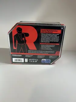 Pokemon TCG Factory Sealed Destined Rivals Team Rocket Tin - Image 2