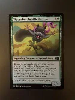 MTG Marvel Super Heroes Tippy-Toe, Terrific Partner 0734 Foil - Image 1