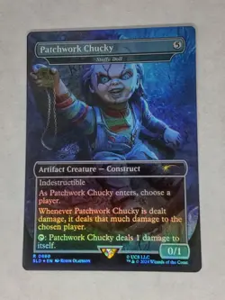 MTG Patchwork Chucky FOIL Secret Lair - SLD / 0880 - - Image 1