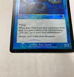 MTG Magic The Gathering FOIL Aura Thief Urza’s Destiny 26/143 Lightly Played LP - Image 3
