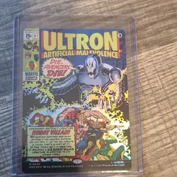 Ultron Artificial Malevolence M0401 Holo Rare Legendary Artifact Creature EN - Image 1