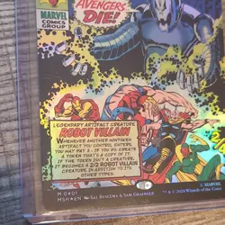 Ultron Artificial Malevolence M0401 Holo Rare Legendary Artifact Creature EN - Image 3