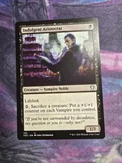 Indulgent Aristocrat Commander: Innistrad: Crimson Vow Regular - Image 1
