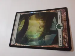 MTG Bling - Full Art Foil - Forest #246 - Original Zendikar -F497 - Image 3