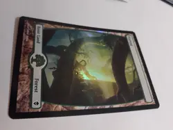 MTG Bling - Full Art Foil - Forest #246 - Original Zendikar -F497 - Image 4