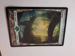 MTG Bling - Full Art Foil - Forest #246 - Original Zendikar -F497 - Image 5