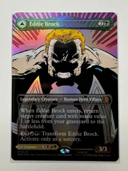 Eddie Brock (0224) (Borderless) Marvel's Spider-Man Foil - Image 1
