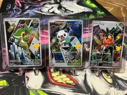 Pokemon TCG First Partner Illustration Collection Series 2 Unova Gen 5 Set - Image 1