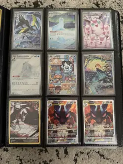 Lot 99 Pokemon Cards In Premium Gengar Binder. Illustrated rares, promos, holos - Image 3