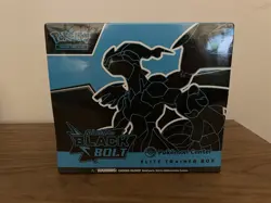 Pokemon Black Bolt Pokemon Center Exclusive ETB Sealed - Image 1