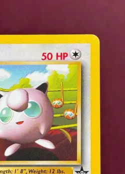 Pokemon 2000 Black Star Promo #7 Jigglypuff, Wizards of the Coast Vintage Eng NM - Image 4