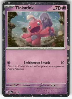 Tinkatink (Cosmo Holofoil) 025 Holo Promo Scarlet & Violet Promo Holo Near Mint - Image 1