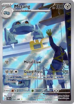 Metang - 094/086 ME04: Chaos Rising Pokemon Card TCG - Image 1